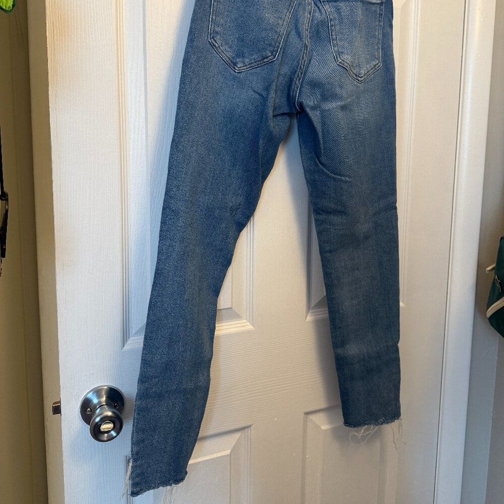 Express Cropped Skinny High Rise Jeans - Picture 6 of 8